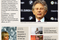 La «Une» de Mediapart entièrement consacrée aux violences sexuelles. Cela fait vendre parbleu !